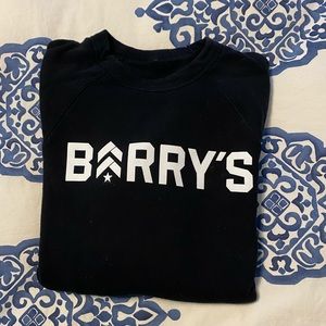 Barry’s Bootcamp Black Crewneck Sweatshirt